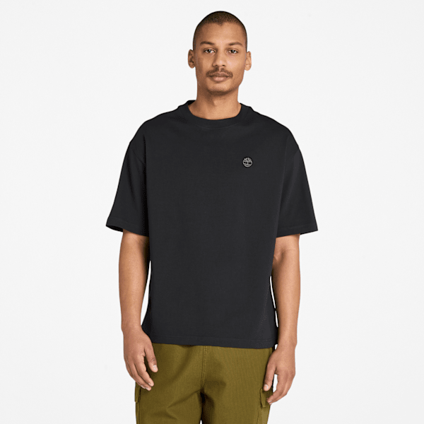Timberland - Dunstan River Kurzarm-T-Shirt für Herren in Schwarz, Herren, Schwarz, Größe: XL von Timberland