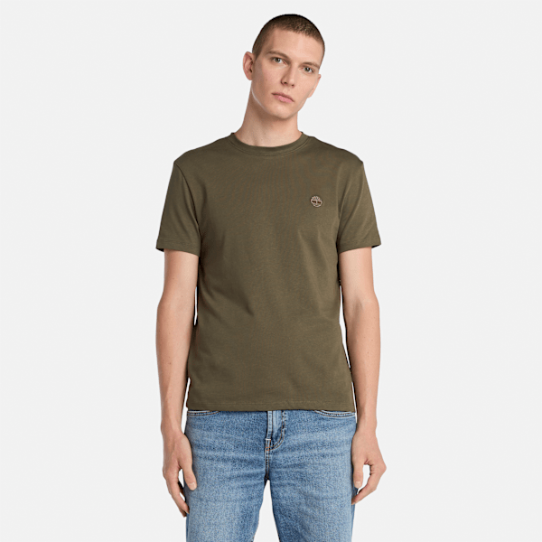 Timberland - Dunstan River T-Shirt für Herren in Dunkelgrün, Mann, Grün, Größe: XL von Timberland