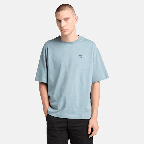 Timberland - Dunstan River T-Shirt für Herren in Hellblau, Herren, Blau, Größe: L von Timberland