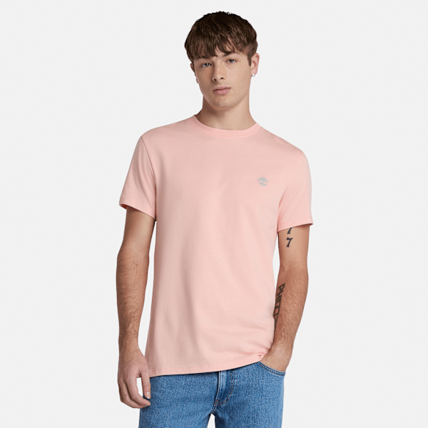 Timberland - Dunstan River T-Shirt für Herren in Hellpink, Mann, Pink, Größe: M Timberland - Dunstan River T-Shirt für Herren in Hellpink, Mann, Pink, Größe: M von Timberland