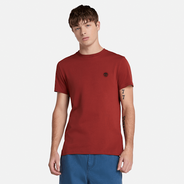 Timberland - Dunstan River T-Shirt für Herren in Rot, Mann, Rot, Größe: XXL Timberland - Dunstan River T-Shirt für Herren in Rot, Mann, Rot, Größe: XXL von Timberland