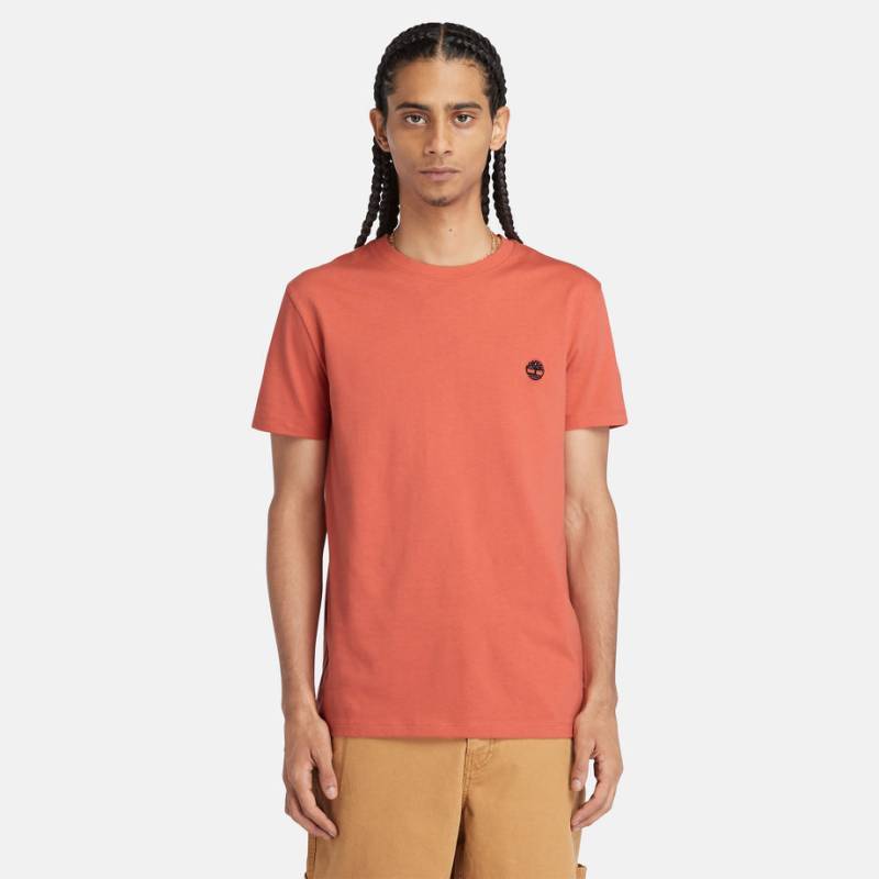 Timberland Dunstan River T-shirt Für Herren In Hellorange Orange, Größe L von Timberland