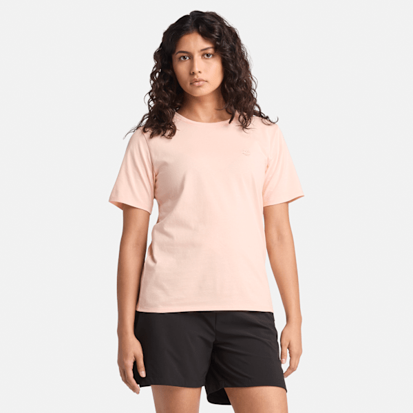 Timberland - Dunstan T-Shirt für Damen in Hellpink, Damen, Pink, Größe: XXS von Timberland