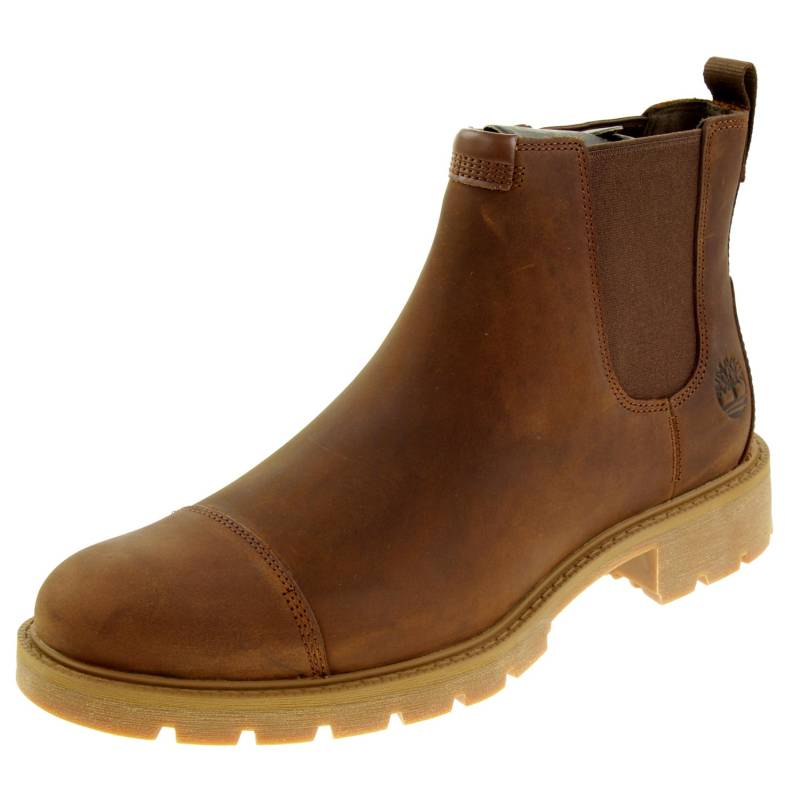 Timberland Elmhurst Herren Chelsea Boots Stiefelette TB 0A29N5F131 Braun von Timberland