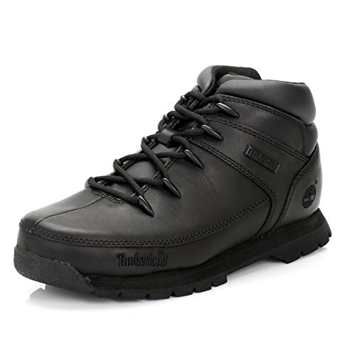 Timberland Euro Sprint. Unisex-Kinder Chukka Boots. Schwarz (Black Kb0). 40 EU von Timberland