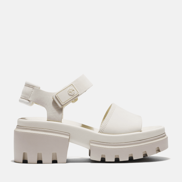 Timberland - Everleigh Sandale mit Fersenriemen für Damen in Weiß, Frau, Weiß, Größe: 40 Timberland - Everleigh Sandale mit Fersenriemen für Damen in Weiß, Frau, Weiß, Größe: 40 von Timberland