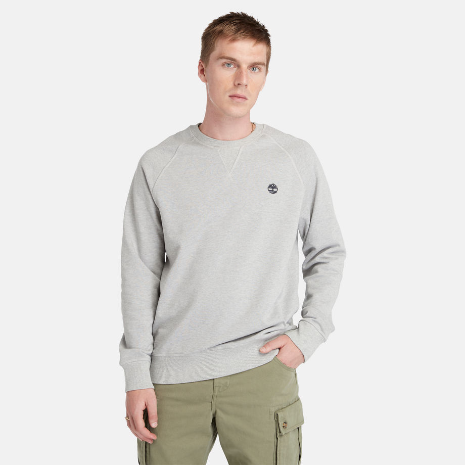 Timberland Exeter Loopback-sweatshirt Mit Rundhalsausschnitt Für Herren In Grau Grau, Größe XL von Timberland