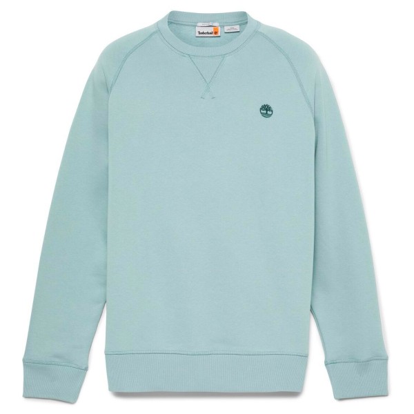 Timberland - Exeter River Brushed Back Crew Sweatshirt - Pullover Gr M grau von Timberland