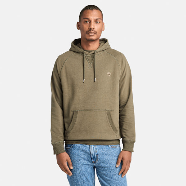 Timberland - Exeter River Loopback-Hoodie für Herren in Grün, Herren, Grün, Größe: XL von Timberland