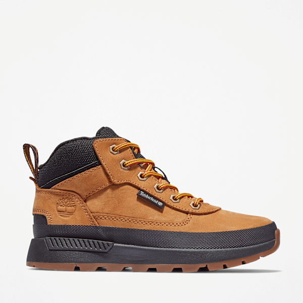 Timberland - Field Trekker Bungee Sneaker für Jugendliche in Gelb, Gelb, Größe: 31 von Timberland