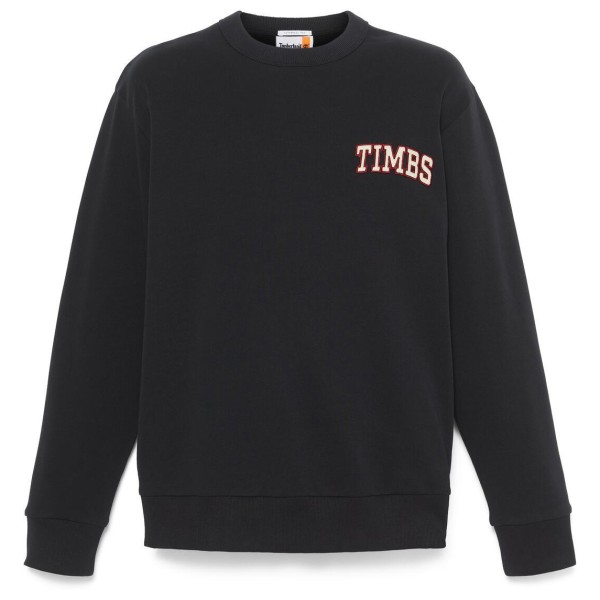 Timberland - Front Timbs Graphic Crew Neck Sweatshirt - Pullover Gr XXL schwarz von Timberland