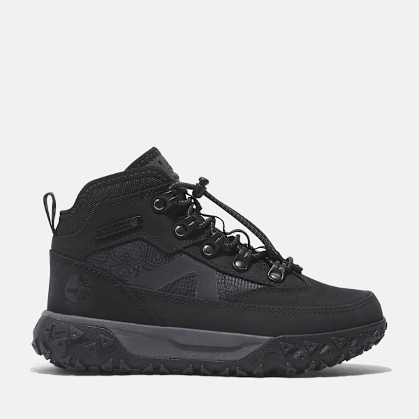 Timberland - GreenStride Motion 6 Hiker mit Bungee-Verschluss für Jugendliche in Schwarz, Schwarz, Größe: 34 von Timberland