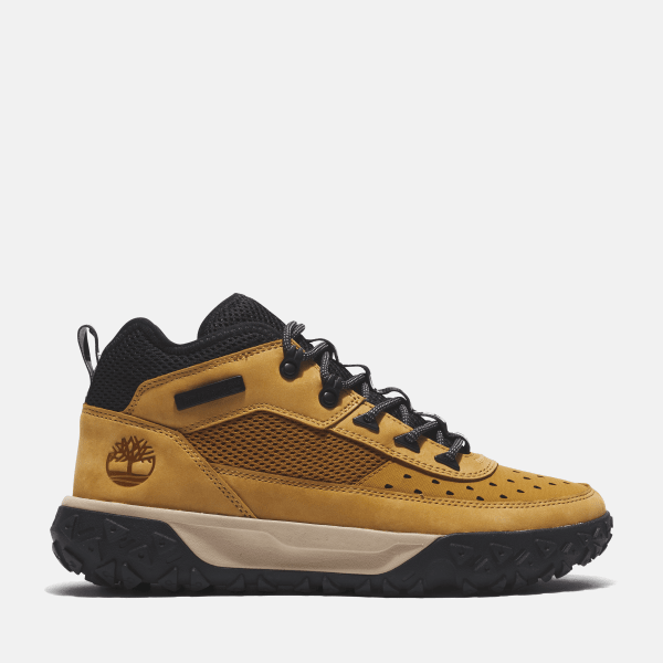 Timberland - Halbhohe GreenStride Motion 6 Sneaker zum Schnüren für Herren in Gelb, Mann, Gelb, Größe: 41.5 Timberland - Halbhohe GreenStride Motion 6 Sneaker zum Schnüren für Herren in Gelb, Mann, Gelb, Größe: 41.5 von Timberland