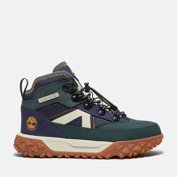 Timberland - GreenStride Motion 6 Sneaker mit Bungee-Verschluss für Kleinkinder in Dunkelgrün, Grün, Größe: 27 Timberland - GreenStride Motion 6 Sneaker mit Bungee-Verschluss für Kleinkinder in Dunkelgrün, Grün, Größe: 27 von Timberland