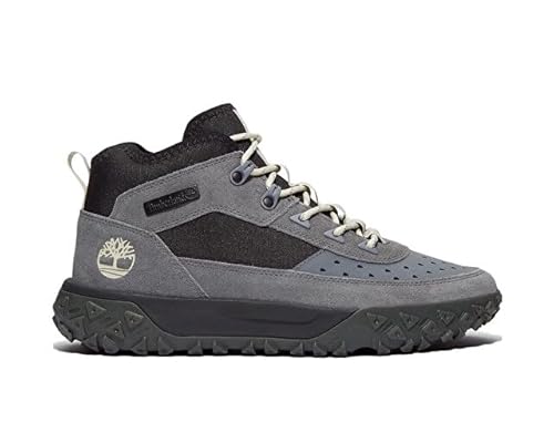 Timberland Greenstride Motion 6 Mid Schnürschuh für Herren, Mittelgrau/Schwarz, 41 EU von Timberland