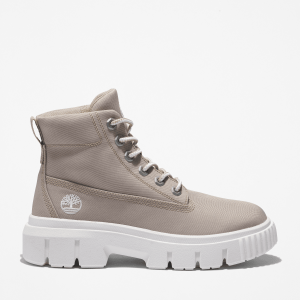 Timberland - Greyfield Mid Boot zum Schnüren für Damen in Beige, Frau, Beige, Größe: 42 Timberland - Greyfield Mid Boot zum Schnüren für Damen in Beige, Frau, Beige, Größe: 42 von Timberland