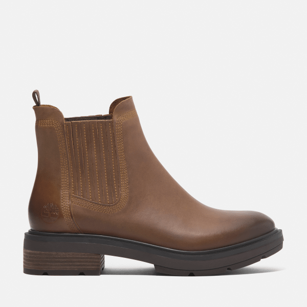 Timberland - Halbhoher Brimfield Chelsea-Boot für Damen in Braun, Frau, Braun, Größe: 37.5 Timberland - Halbhoher Brimfield Chelsea-Boot für Damen in Braun, Frau, Braun, Größe: 37.5 von Timberland