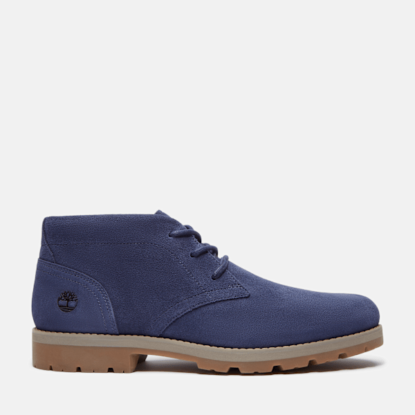 Timberland - Halbhoher Britton Square Schnürstiefel für Herren in Blau, Herren, Blau, Größe: 45.5 von Timberland