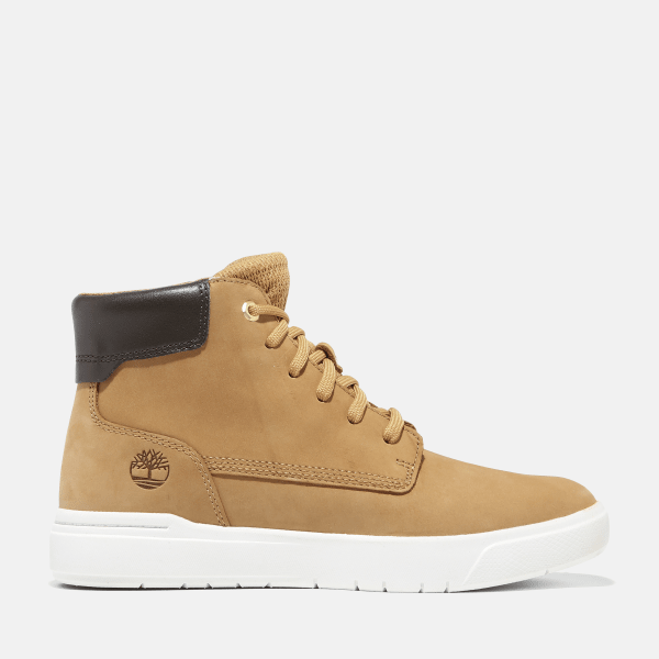 Timberland - Halbhoher Seneca Bay Sneaker für Kinder in Gelb, Gelb, Größe: 36 Timberland - Halbhoher Seneca Bay Sneaker für Kinder in Gelb, Gelb, Größe: 36 von Timberland