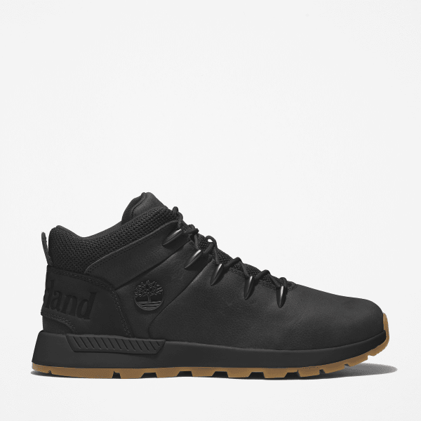 Timberland - Halbhoher Sprint Trekker Sneaker für Herren in Schwarz, Herren, Schwarz, Größe: 46 von Timberland