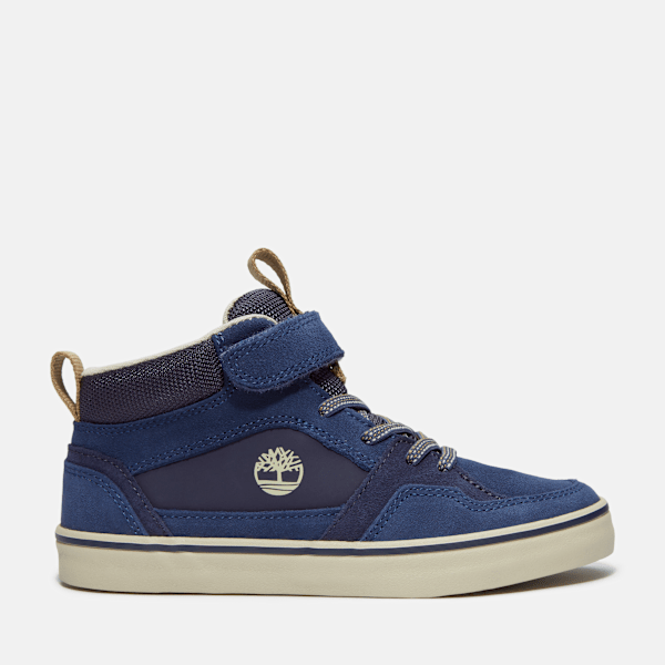 Timberland - Halbhoher Stone Jump Sneaker für Kinder in Dunkelblau, Blau, Größe: 39 von Timberland