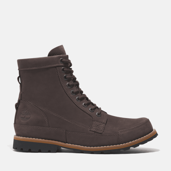 Timberland - Halbhoher Timberland Originals Boot zum Schnüren für Herren in Dunkelbraun, Mann, Braun, Größe: 40 Timberland - Halbhoher Timberland Originals Boot zum Schnüren für Herren in Dunkelbraun, Mann, Braun, Größe: 40 von Timberland