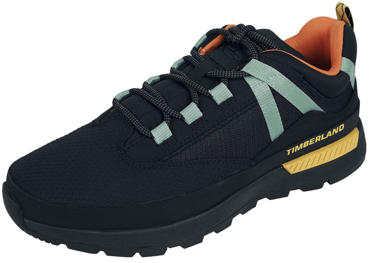 Timberland Halbschuh - Euro Trekker Low Lace Up - EU41 bis EU46 - für Männer - Größe EU45 - schwarz von Timberland