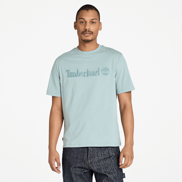 Timberland - Hampton Kurzarm-T-Shirt für Herren in Grau, Herren, Grau, Größe: XXL Timberland - Hampton Kurzarm-T-Shirt für Herren in Grau, Herren, Grau, Größe: XXL von Timberland