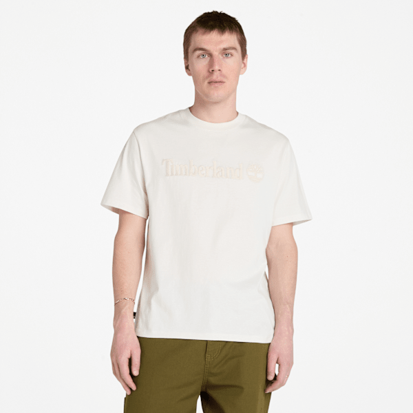 Timberland - Hampton Kurzarm-T-Shirt für Herren in Weiß, Mann, Weiß, Größe: XXL von Timberland