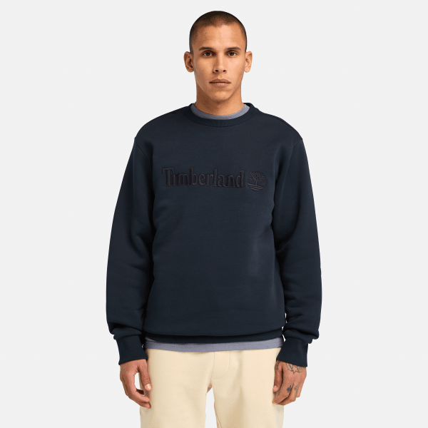 Timberland - Hampton Rundhals-Sweatshirt für Herren in Dunkelblau, Mann, Blau, Größe: S von Timberland