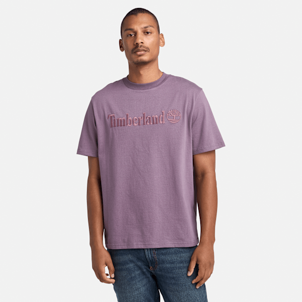 Timberland - Hampton T-Shirt für Herren in Violett, Mann, Violett, Größe: M Timberland - Hampton T-Shirt für Herren in Violett, Mann, Violett, Größe: M von Timberland