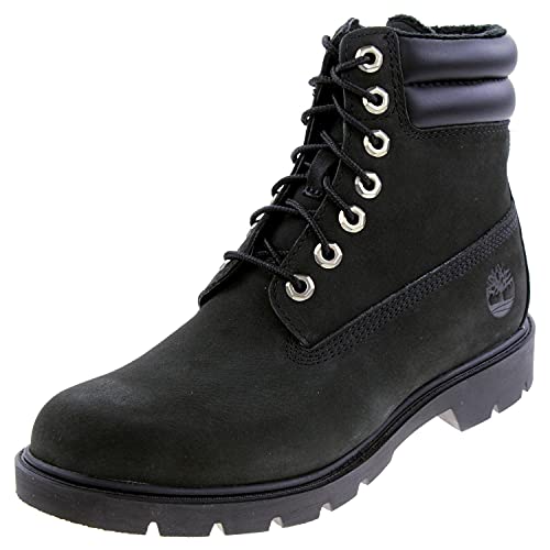 Timberland Herren 6 Inch Basic WL WR Stiefel, Black Nubuck, 41.5 EU von Timberland