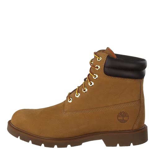 Timberland Herren 6 Inch WR Basic Stiefel, Wheat Nubuck, 45 EU von Timberland