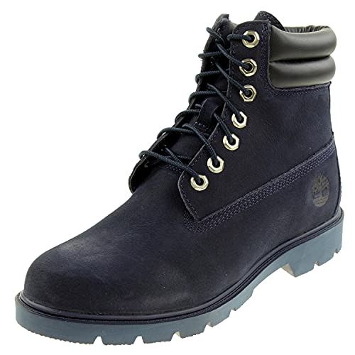 Timberland Herren 6 Inch WR Basic Stiefel, Navy Nubuck, 46 EU von Timberland