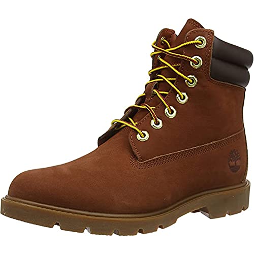 Timberland Herren 6 Inch WR Basic Stiefel, Rust Nubuck, 39 EU von Timberland