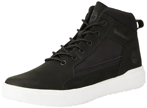 Timberland Herren Allston Sneaker, Black Nubuck, 46 EU von Timberland