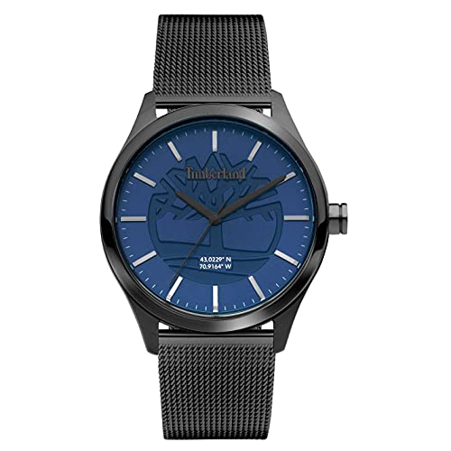 Timberland Herren Analog Quarz Uhr mit Edelstahl Armband TDWGG2100802 von Timberland