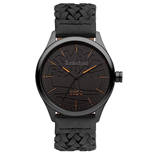 Timberland Herren Analog Quarz Uhr mit Leder Armband TDWGA2100702 von Timberland