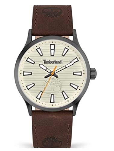 Timberland Herren Analog Quarz Uhr mit Leder Armband TDWGA2152004 von Timberland