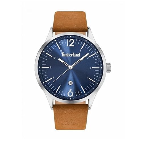 Timberland Northampton Herren Armbanduhr aus Leder in der Farbe Braun, Gehäusedurchmesser: 45mm, TDWJB2000350 von Timberland
