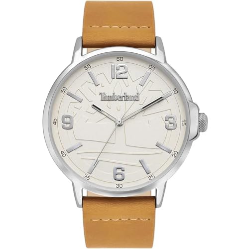Timberland Armbanduhr Herren GLENCOVE Leder 42mm von Timberland
