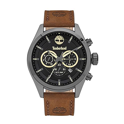 Timberland Armbanduhr Herren Ashmont Leder 46mm von Timberland