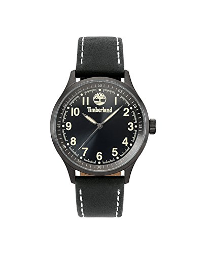 Timberland Herren Analog Quarz Uhr mit Leder Armband TBL15353JSU.02 von Timberland