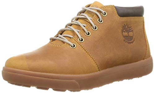 Timberland Herren Ashwood Park Waterproof Leather Chukka Stiefel, Gelb Wheat Full Grain, 40 EU von Timberland