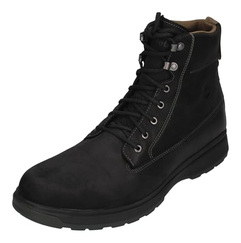 Timberland Herren Atwells Ave WP Ankle Boot, Black Full Grain_1, 43 EU von Timberland
