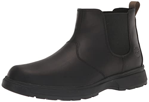 Timberland Herren Atwells Ave Chelsea Boot, Black Full Grain, 40 EU von Timberland