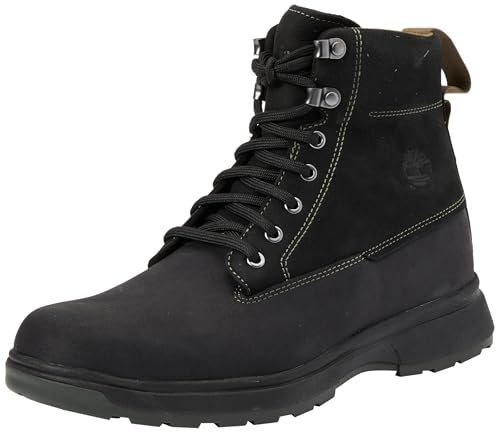 Timberland Herren Atwells Ave WP Ankle Boot, Black Full Grain, 50 EU von Timberland