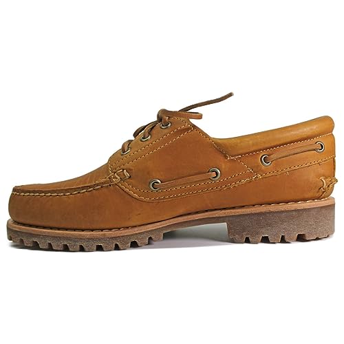 Timberland Herren Authentics 3 Eye Classic Lug Leder Wheat Schuhe 45 EU von Timberland