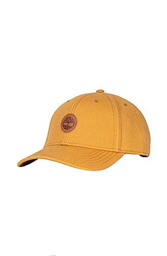 Timberland Herren Baseball Cap with Leather Strap Baseballkappe, Peanut, Einheitsgröße von Timberland