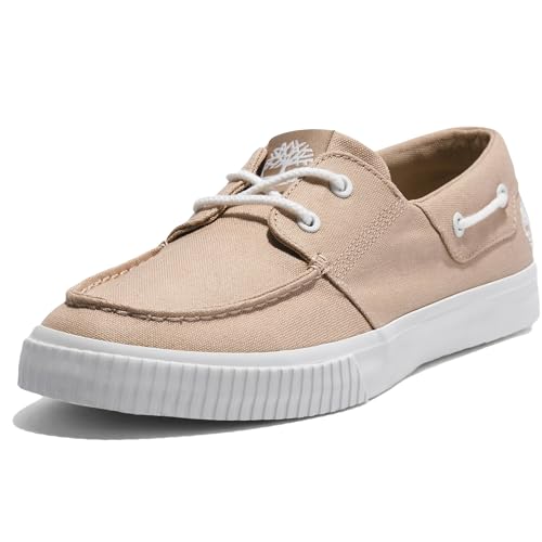 Timberland Herren Bootsschuhe/Halbschuhe Mylo Bay Beige Textil, Größe:43, Farbauswahl:beige von Timberland